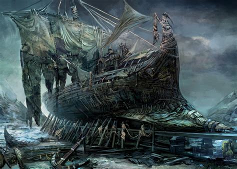 derelict ship